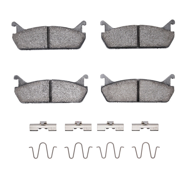 R1 Concepts R1 90-96 Ford Escort Rear Ceramic Brake Pads & Hardware Kit