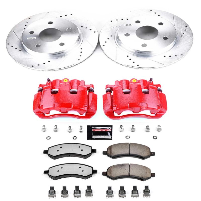PowerStop Power Stop 19-21 Ram 1500 Classic Front Z36 Truck & Tow Kit w/Cals