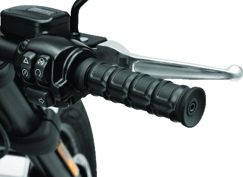 Kuryakyn Dillinger Grips Throttle-By-Wire Black