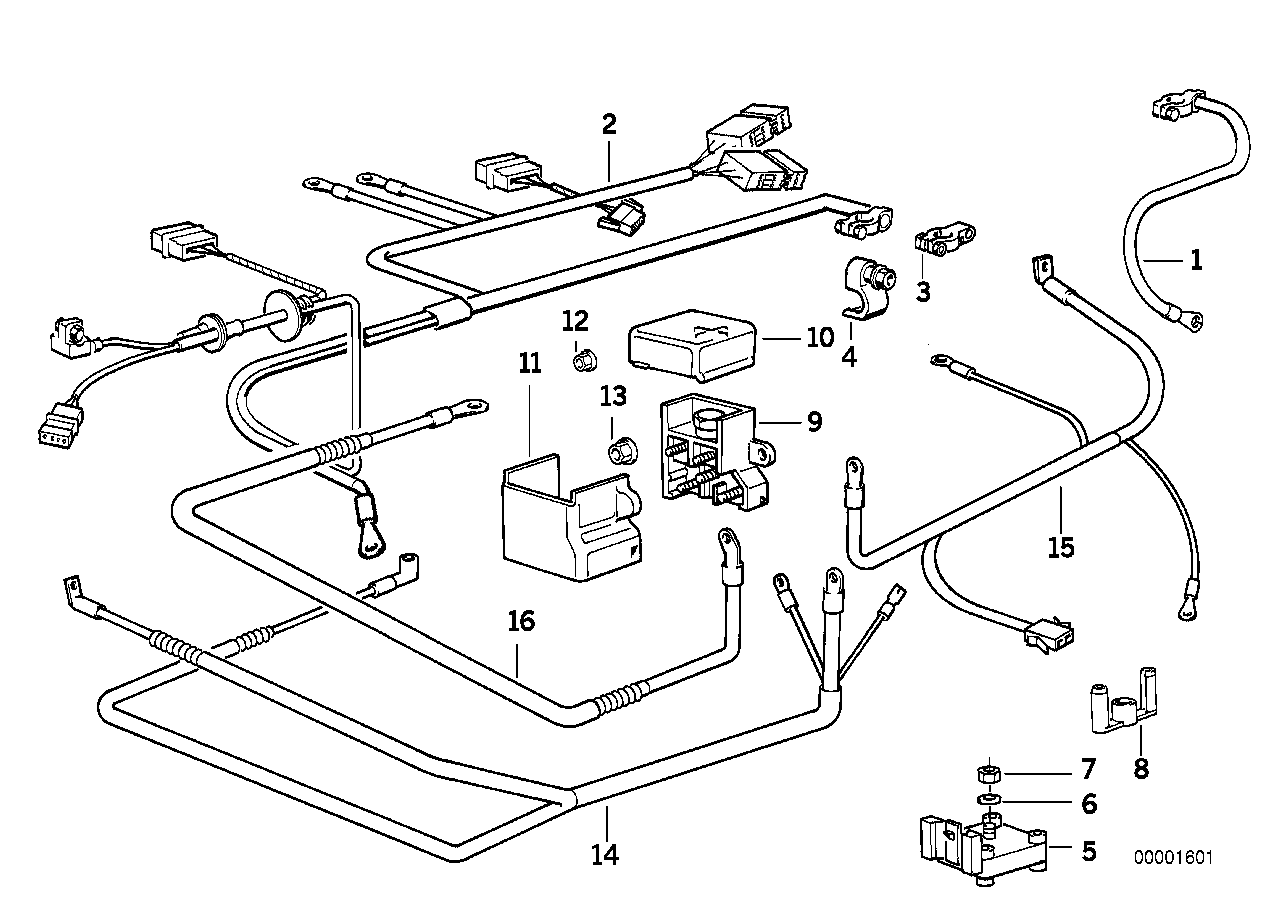 Genuine BMW 12521710719 E34 Base B+ (Inc. 540i, 735iL & 530i)