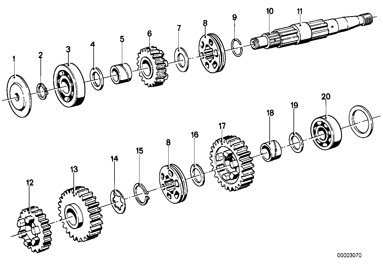 Genuine BMW 23211230081 Bush (Inc. R75/5, R50/5 & R60/5)