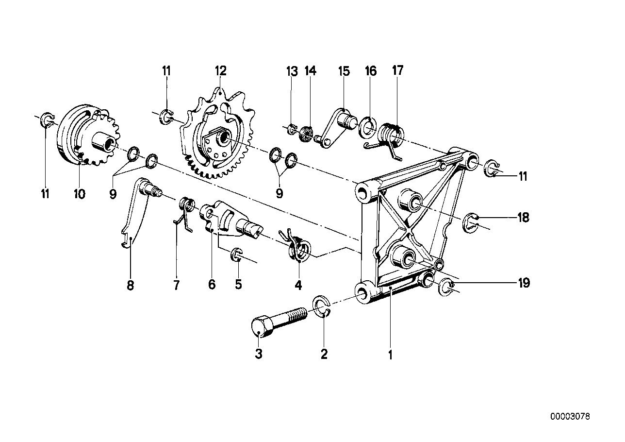 Genuine BMW 23311231639 Spring (Inc. R50/5, R60/6 & R60/5)