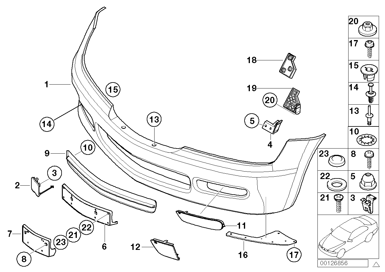 Genuine BMW 51118397270 E36 Base (Inc. Z3)