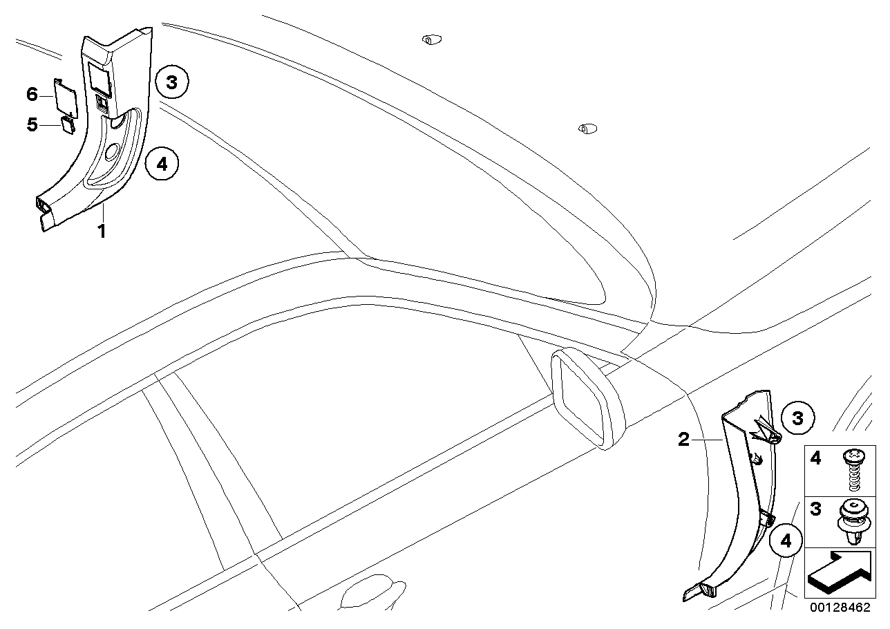 Genuine BMW 51437111186 E60 E61 Lateral Trim Panel Front Right TRÜFFELBRAUN (Inc. 535d, 525d & 525xi)