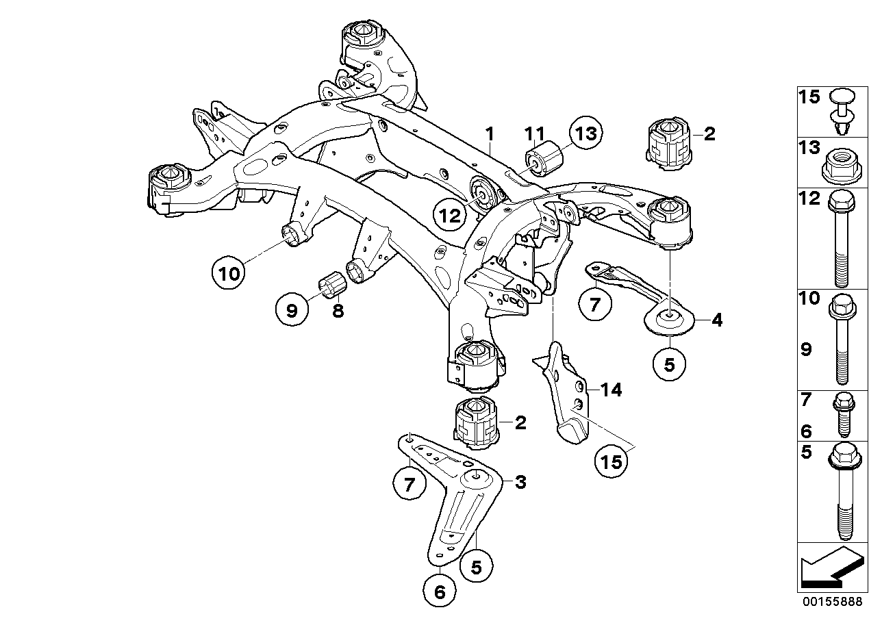 Genuine BMW 34326855341 E70 Pipe (Inc. X6 & X5 50iX 4.0)