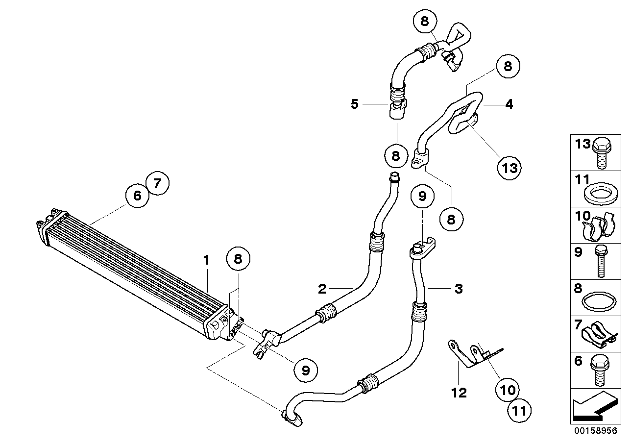 Genuine BMW 17117969420 E65 Fuse (Inc. Alpina B7)