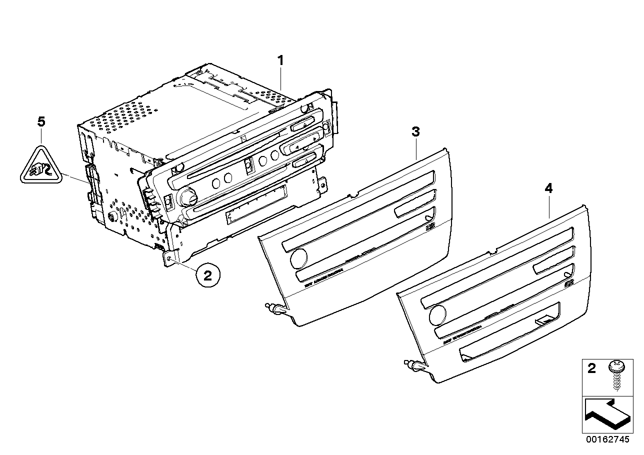 Genuine BMW 65839133777 E91 E92 E90 At-Ccc Cd (Inc. 335xi, 335i & 328xi)