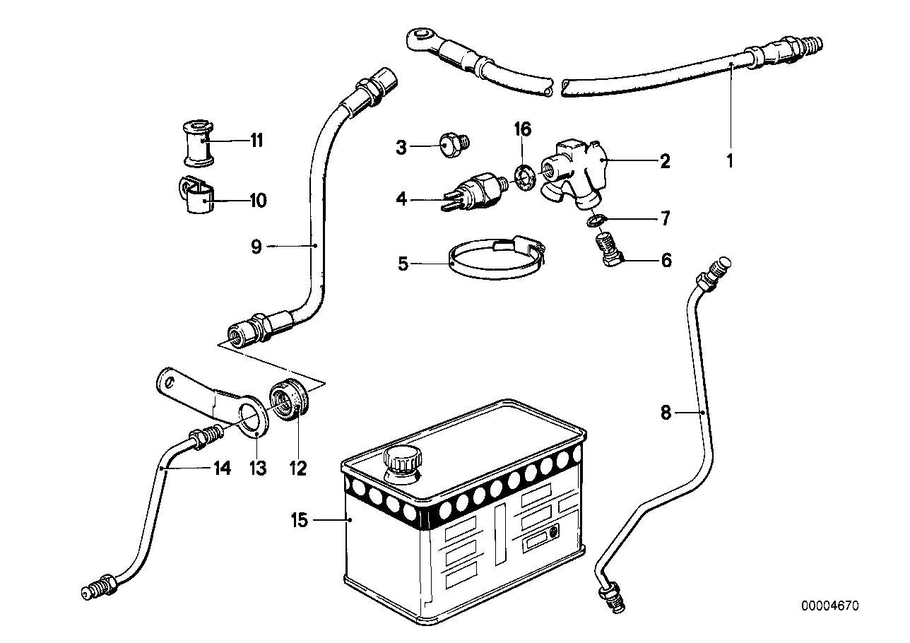 Genuine BMW 34321241562 Hose Clamp (Inc. R 75)