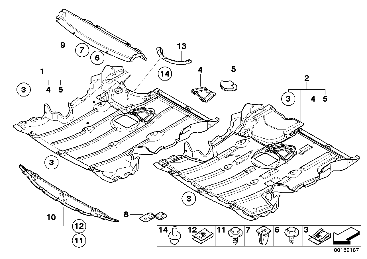 Genuine BMW 51757128503 Radiator Seal
