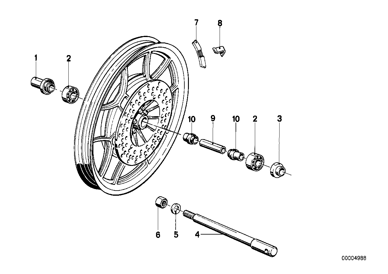 Genuine BMW 36311242946 Balance Weight 20G (Inc. R 65 RT & R65LS)