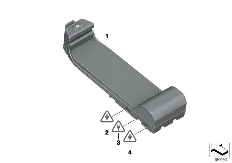 Genuine BMW 84109223098 E81 E87 E93 Base Plate (Inc. 325i, 325d & X1 20d)