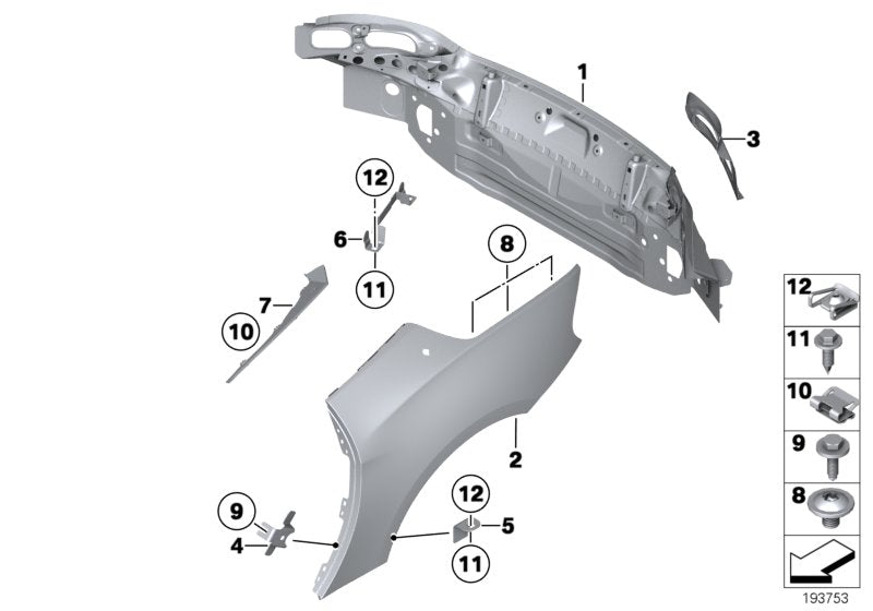 Genuine BMW 41217192833 E89 Molded Part F Column B, Exterior Left (Inc. Z4 28i, Z4 23i & Z4 30i)