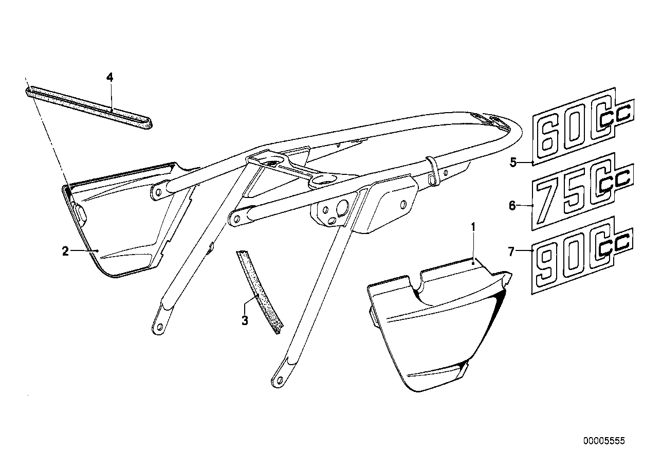 Genuine BMW 62211459439 Gasket 60X15X4 (Inc. R 80 GS, R 80 G/S & R 100 GS)
