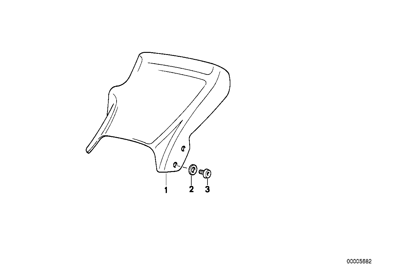Genuine BMW 46632307266 Clamping VERZAHNT (Inc. R 100 GS)