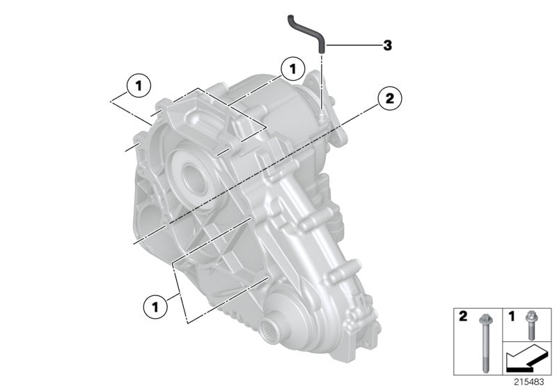 Genuine BMW 27107524991 F25 E70 Asa-Bolt M10X90 ZNS3 (Inc. X6 & X5 M)