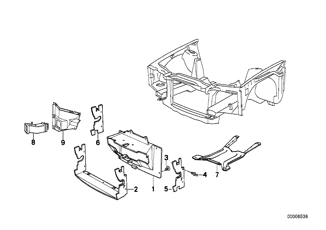 Genuine BMW 51711966577 E30 Air Intake Tube Left (Inc. 320is, 325ix & 325i)