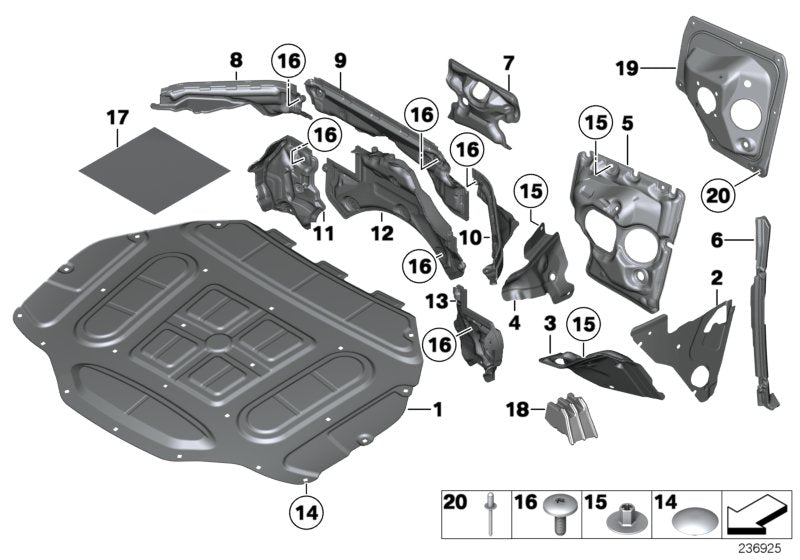 Genuine BMW 51487225669 Sealing Right (Inc. 760LiS, 730Li & 740LdX)
