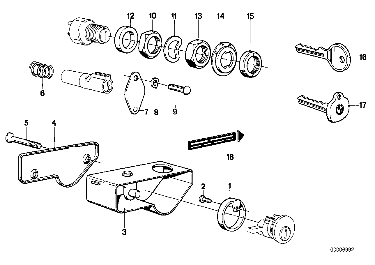 Genuine BMW 31421242397 Ring (Inc. R45, R 80 G/S & R45T/N)