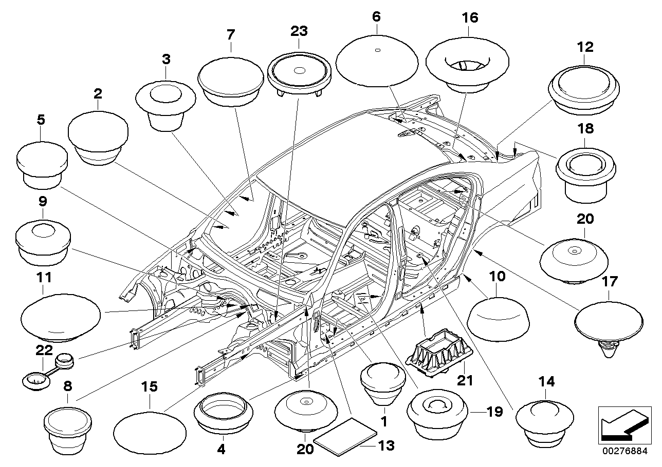 Genuine BMW 51717123905 E93 E92 E91 Cover, Steering Column (Inc. 320d, 335i & 325xi)
