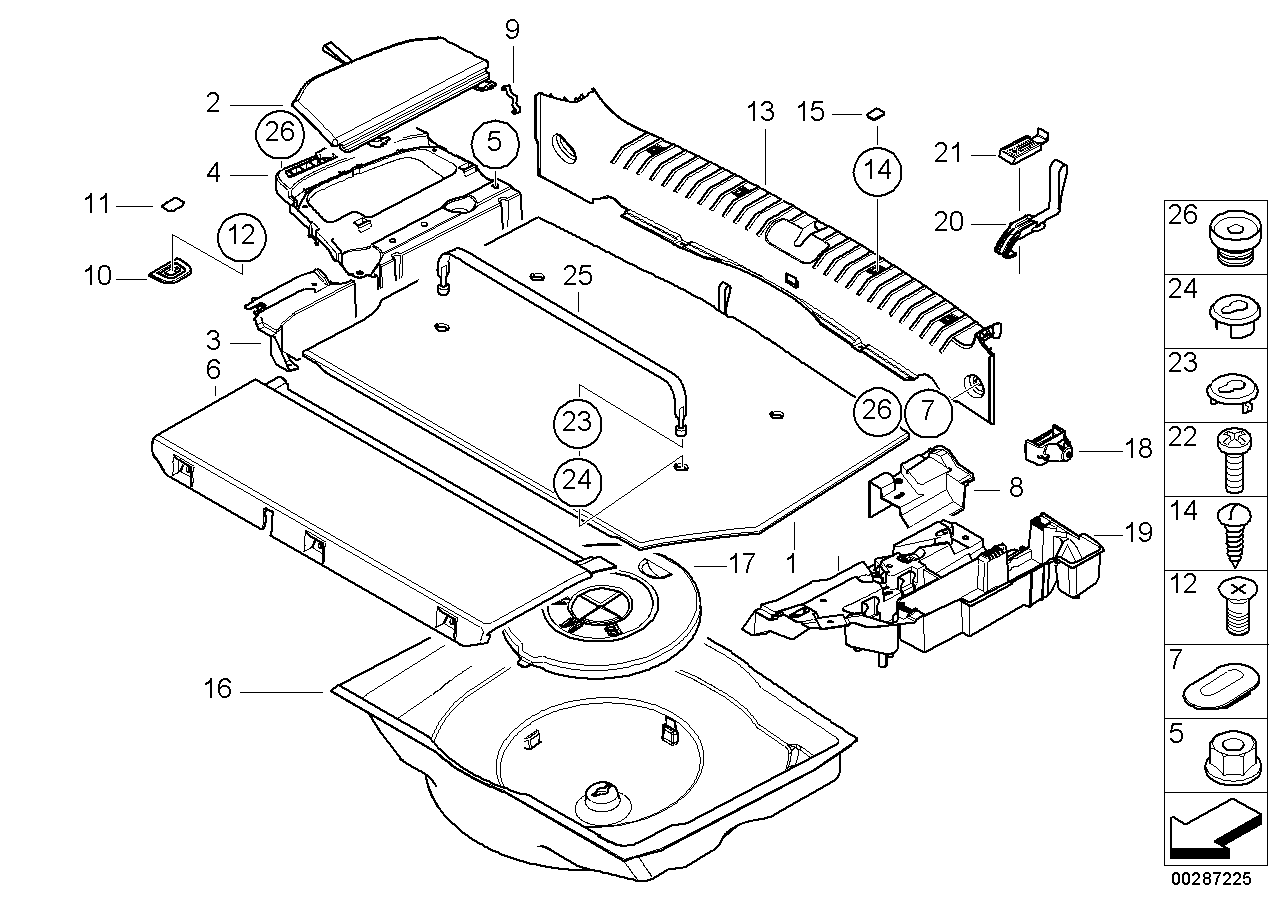 Genuine BMW 51478232580 E46 Base (Inc. 320d, 320i & 325i)