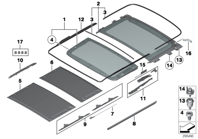 Genuine BMW 54107304494 F25 Adjustment Element, Active (Inc. X3)
