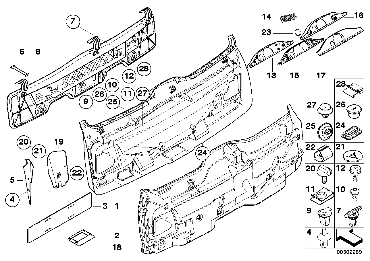 Genuine BMW 51478230959 E39 Left Tail Light Cover (Inc. 520d, 520i & 525i)