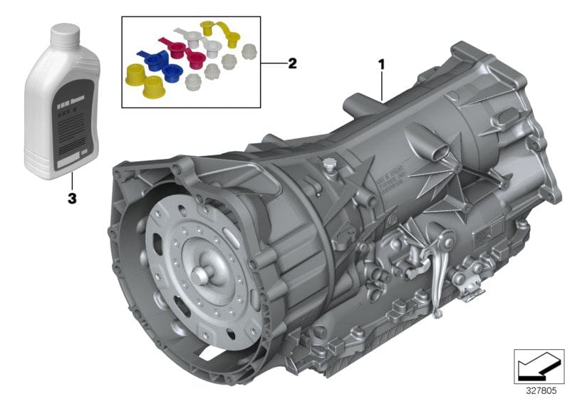 Genuine BMW 24008645374 Automatic Transmission Eh GA8HP45X - ZB8 (Inc. 335iX & 435iX)