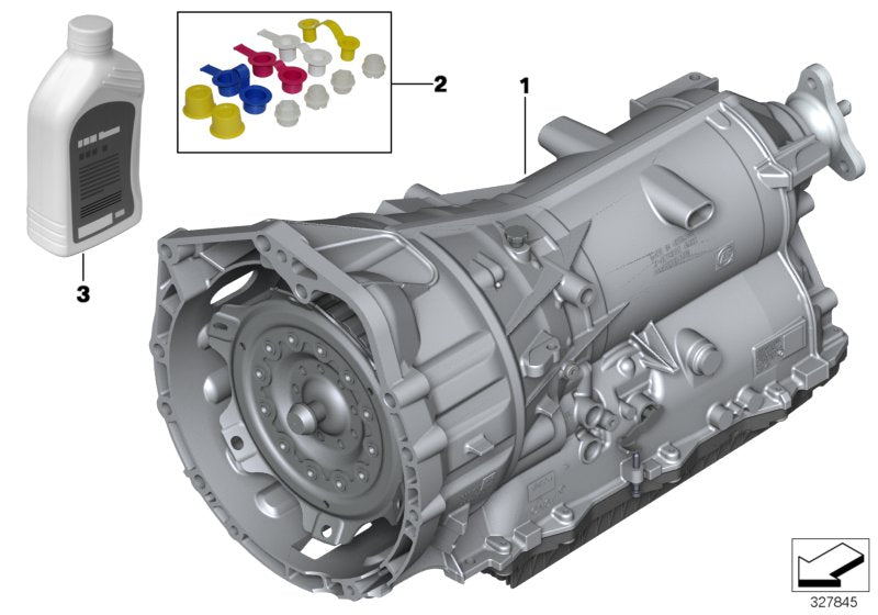 Genuine BMW 24008627132 Exch. Automatic Transmission Eh GA8HP45Z (Inc. 428i, 528i & 125i)