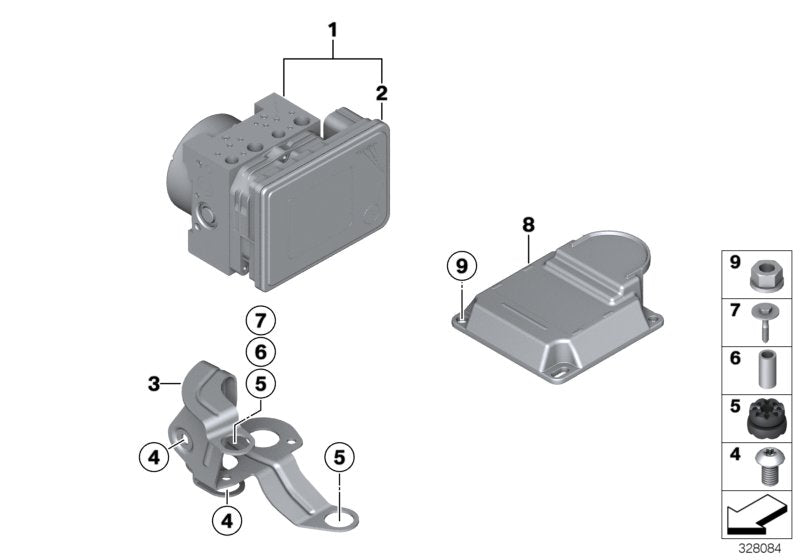 Genuine BMW 34526887754 F83 F20 Control Unit Icm - Plus (Inc. M240iX, 116i & 316i)