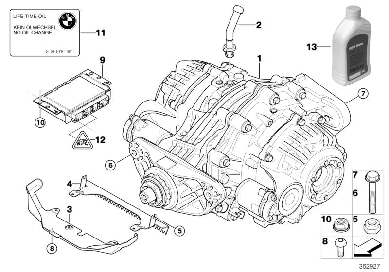 Genuine BMW 33607595847 E70 E71 Control Unit For Qmv (Inc. X6)