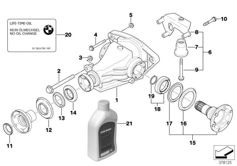 Genuine BMW 33131214447 E66 RR6 E67 Dustcover Plate, Small (Inc. Ghost EWB, Z8 & Hybrid 7)