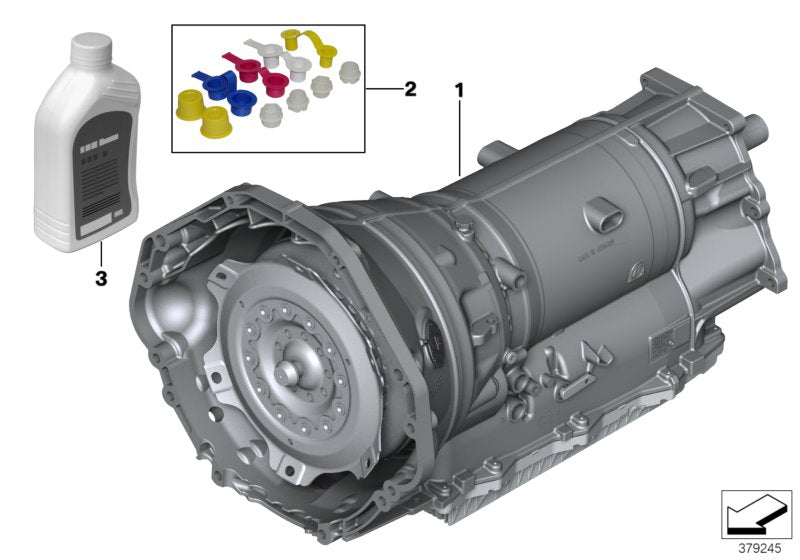 Genuine BMW 24009501704 F91 F93 F90 Automatic Transmission Eh GA8HP75X - XJV (Inc. M5 & M8)