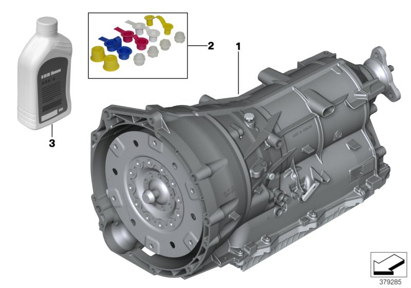 Genuine BMW 24008744785 G01 G02 Automatic Transmission Eh GA8HP50X - Z8J (Inc. X3 30iX & X4)