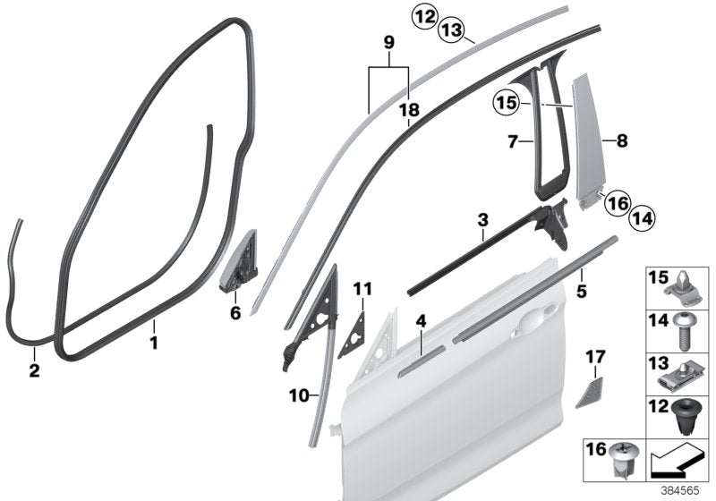 Genuine BMW 51337305580 Duct Cover, Short, Outer Right SCHWARZ MATT (Inc. 335iX, 330dX & 320dX)