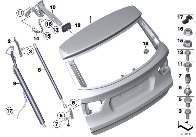 Genuine BMW 51247211285 F25 Bracket Lower Left (Inc. X3)