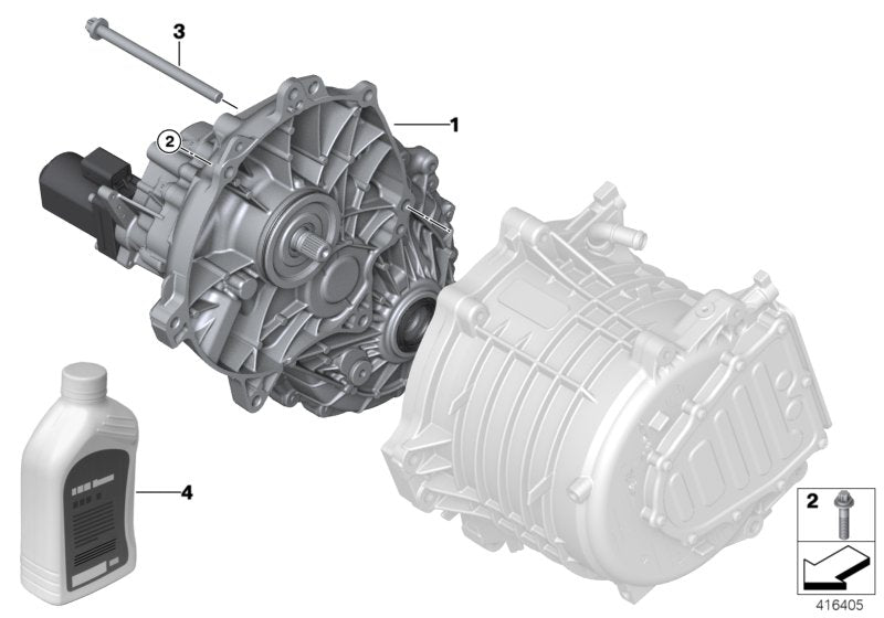 Genuine BMW 07129908662 I15 I12 Asa-Bolt AM12X1,5X60-AL9 (Inc. i8)