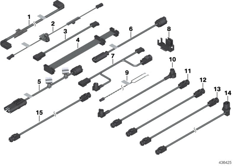 Genuine BMW 61126960773 E92 E93 E91 Adapter Lead, Independent Car Heater (Inc. 335i, 318i & 318d)