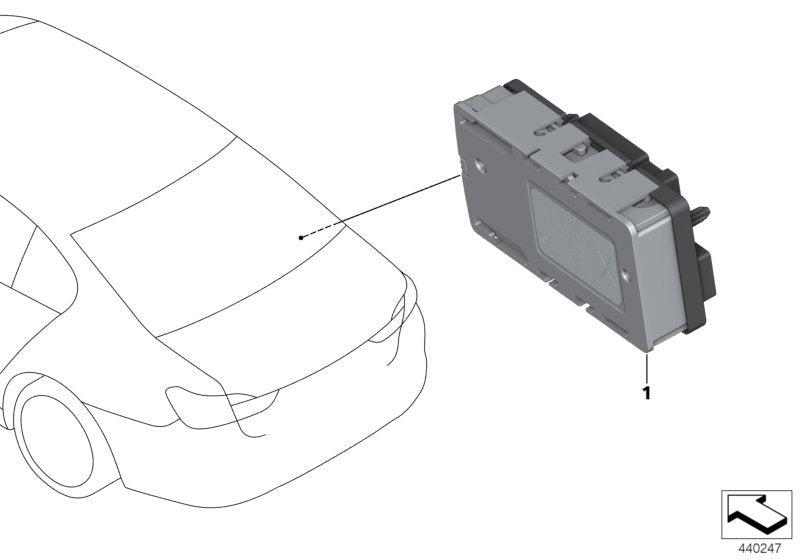 Genuine BMW 61358795477 G32 F91 Power Distribution Box Lin Module (Inc. X3 30i, 320i & X4 20iX)