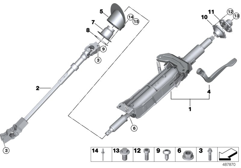 Genuine BMW 41008427620 Blind Rivet, Flat Headed 3X6 A2 (Inc. M4 GT4)