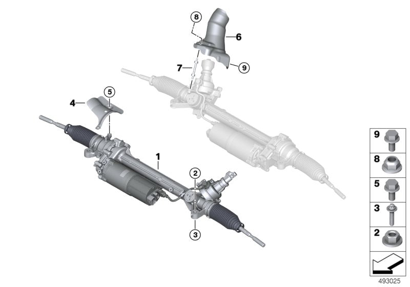 Genuine BMW 32107915500 G29 Exch. Steering Box, Electr. (Inc. Z4 M40i, Z4 30i & Z4 20i)