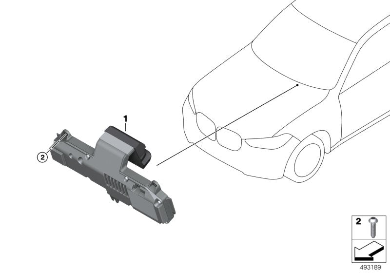 Genuine BMW 66528796186 G05 Driver Camera System (Inc. X5)