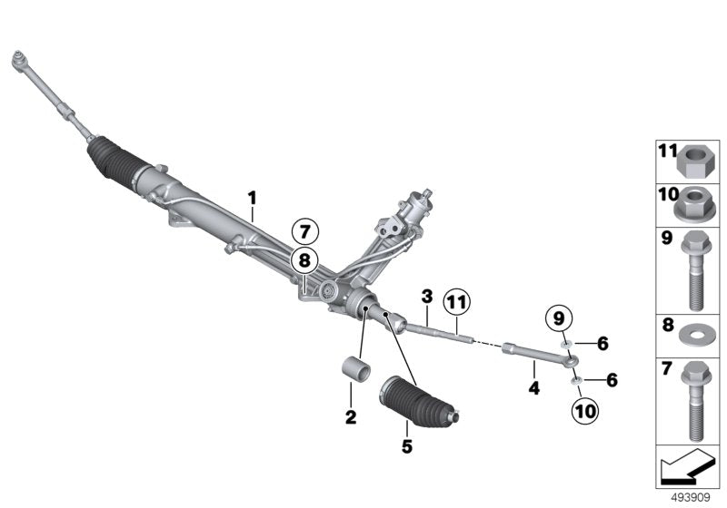 Genuine BMW 31108420054 Fit Bolt M10X1,5X39 (Inc. M6 GT3)