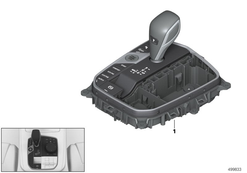 Genuine BMW 61319891304 G05 G07 Control Panel Center Console (Inc. X7 50iX & X5)