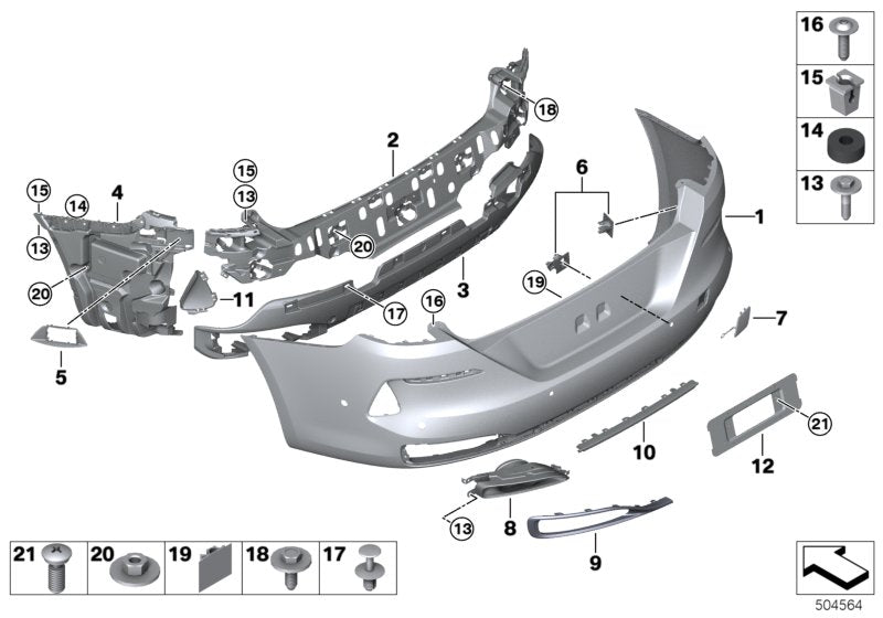 Genuine BMW 51127491681 G16 Moulding Rocker Panel Rear Left (Inc. 840dX, 840i & 840iX)