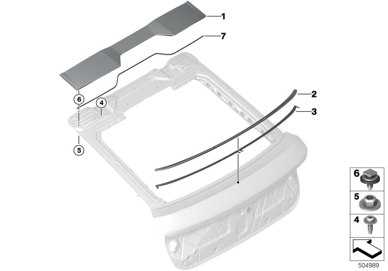 Genuine BMW 51629881848 G06 Service Kit (Inc. X6)