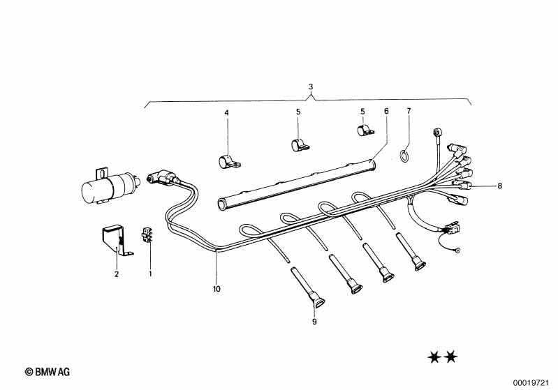 Genuine BMW 12121266699 Spark Plug Socket 1000-OHM | ML Performance UK Car Parts