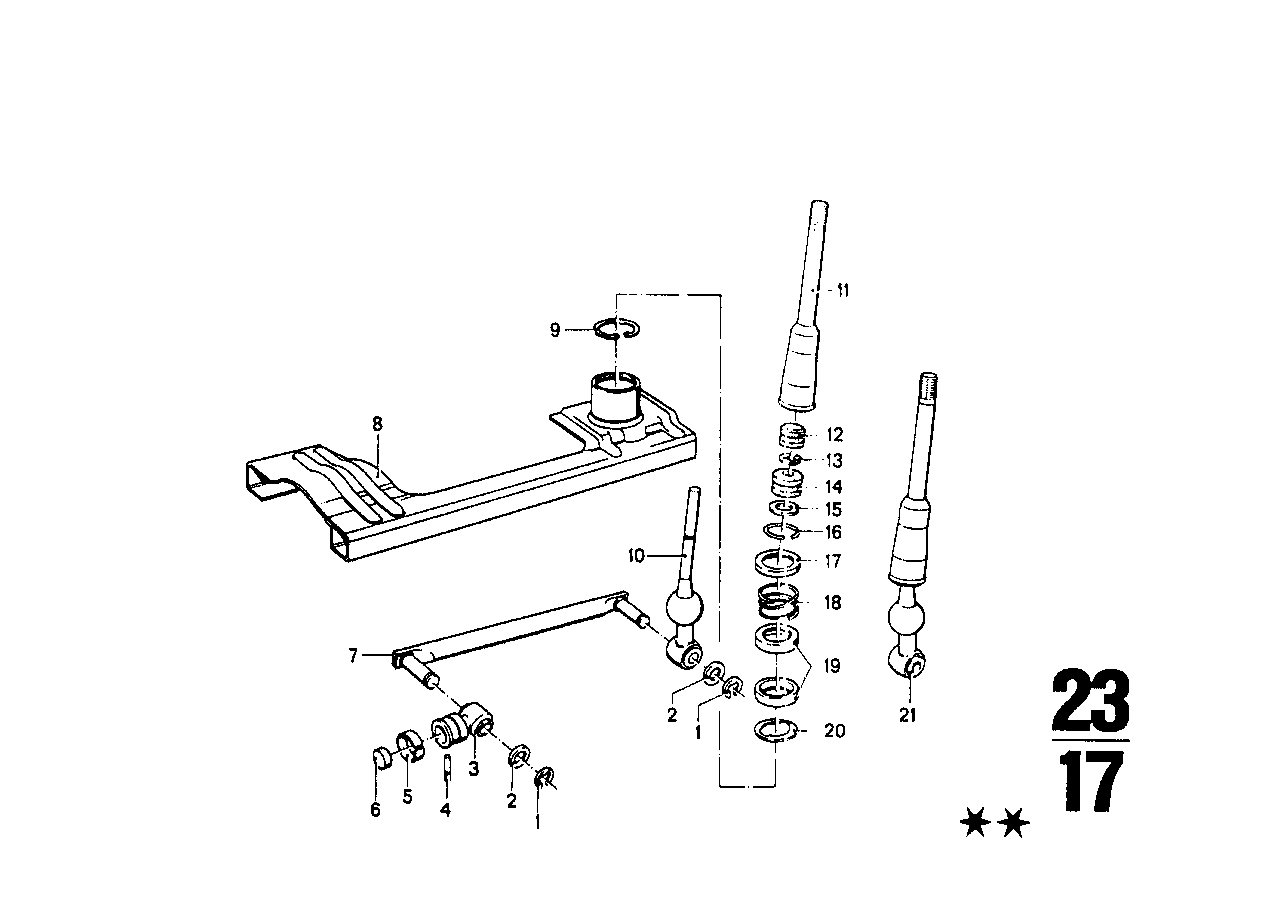 Genuine BMW 25111203682 E39 E24 E23 Tension Bush (Inc. 318ti, 850CSi & 533i)