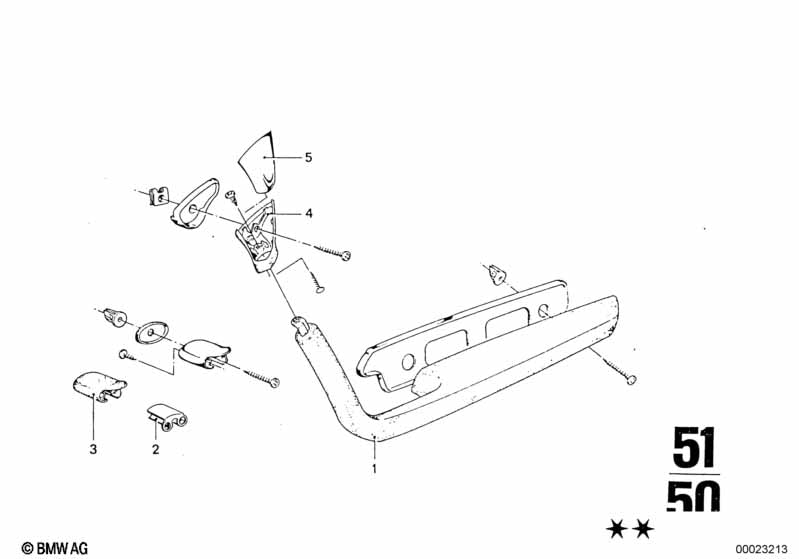 Genuine BMW 05111806595 Center Part