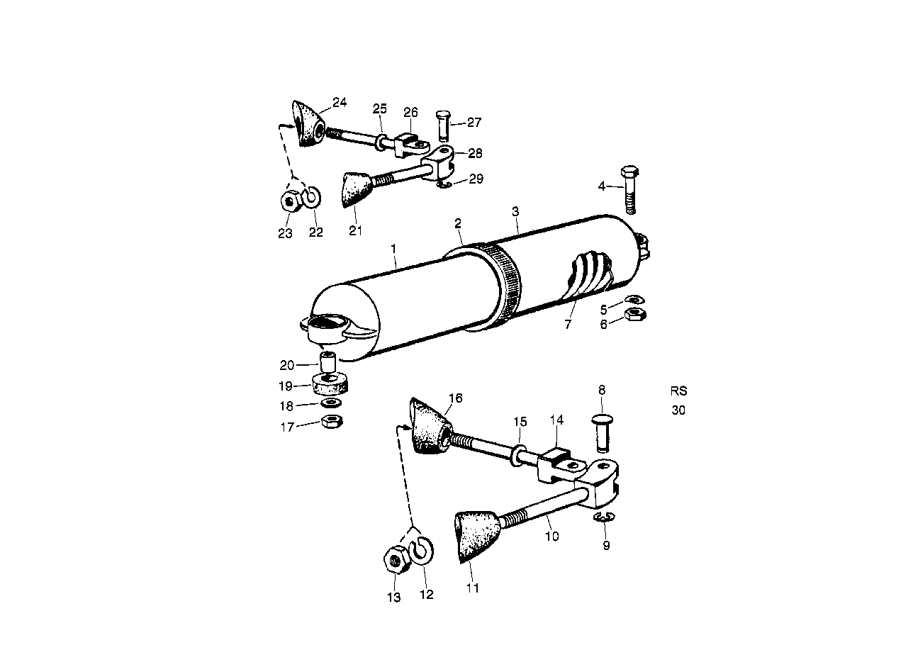 Genuine BMW 07119932850 E38 E39 Circlip 7,0 (Inc. 2000ti, 1600 & 3.0Si)