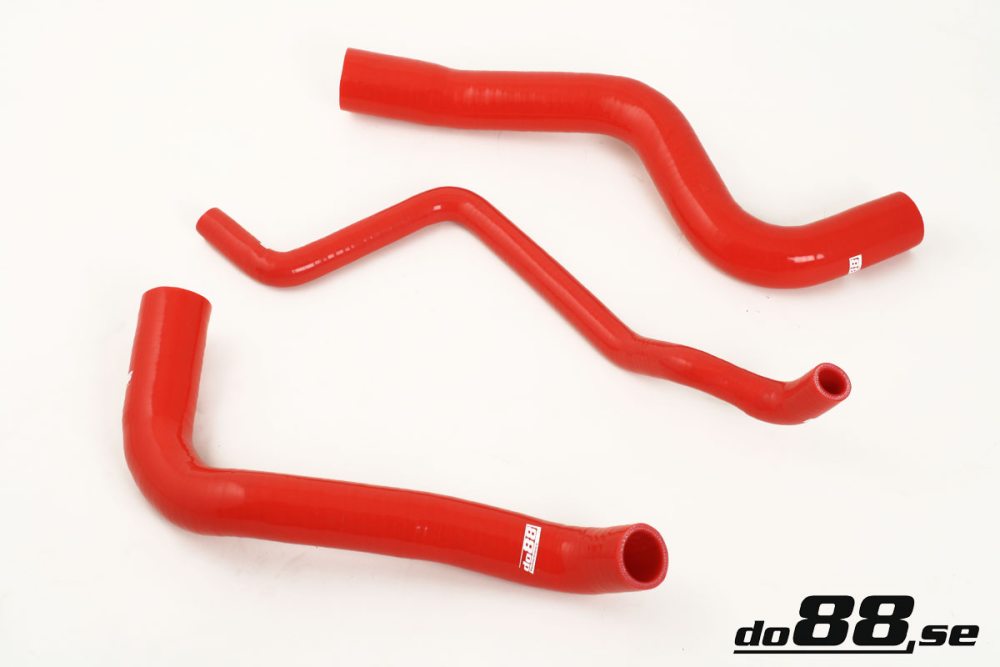 DO88 do88-kit108R Volvo 740/940 Coolant hoses Red